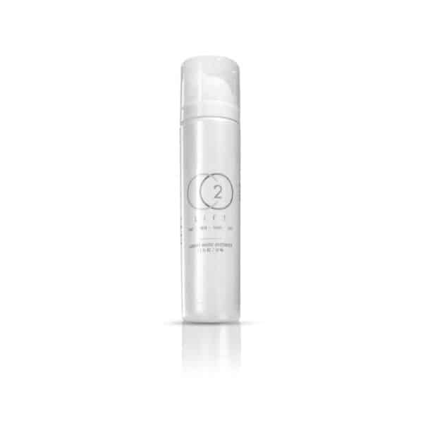 Luxurious texture of 'Carboxy Mousse Moisturizer' for radiant skin