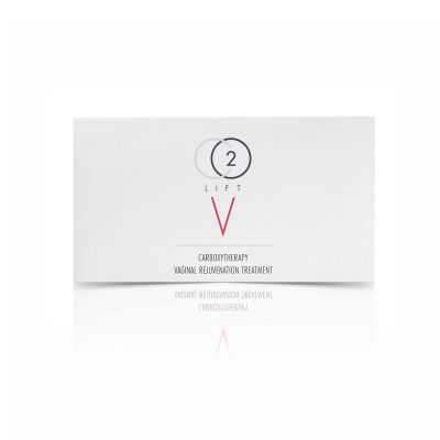 Elegant packaging of the Vaginal Rejuvenation Kit by CO2LIFT V for at-home treatment - CO2 LIFT V